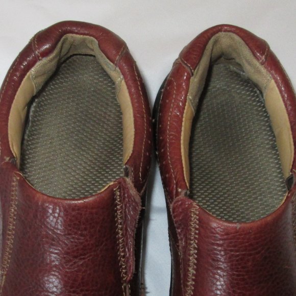 Drew Mens Bexley II Brown Leather Slip on Shoes Size 12 Lightwieght Used… - Picture 6 of 8